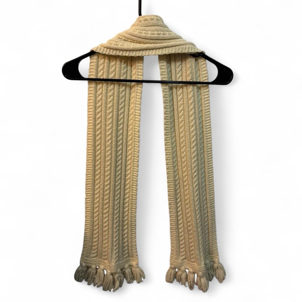 ARIS vintage cream scarf